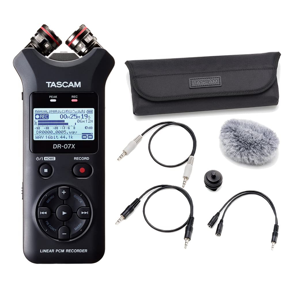 

TASCAM Camera accessory pack set Latest accessory package set TASCAM DR-07X + AK-DR11CMKII
