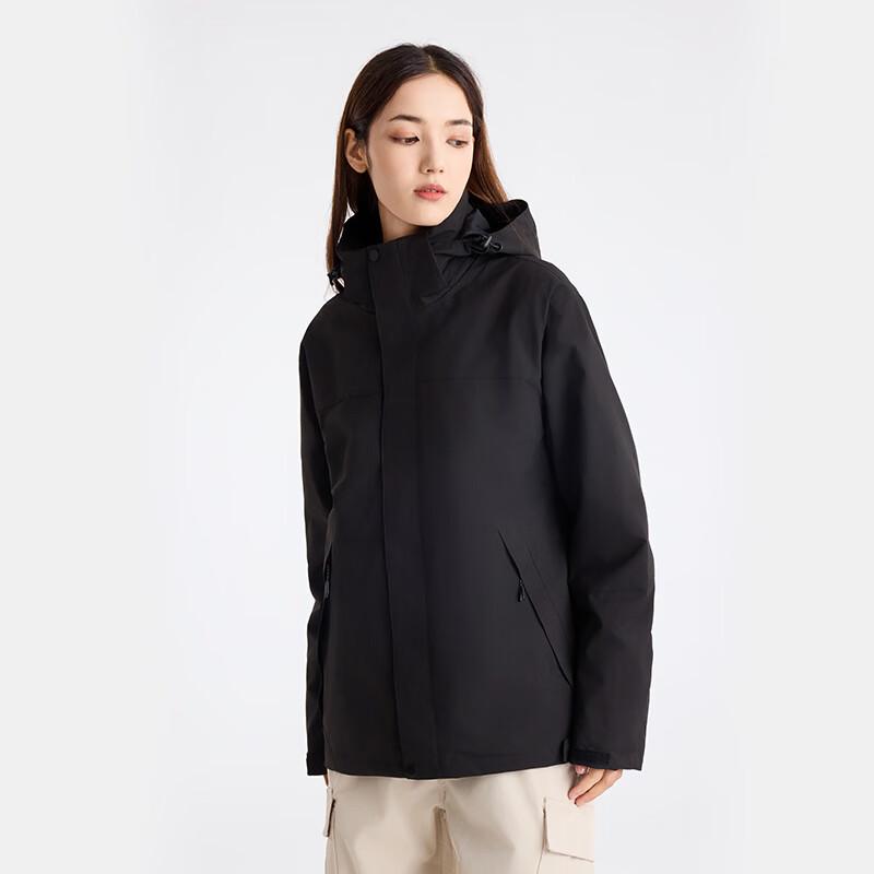 Unisex 3-in-1 Hooded Windbreaker Jacket