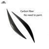 Carbon Fiber Headlights Eyebrows Eyelids Stickers For BMW F32 F33 F36 F80 F82 M4 Front Headlamp Eyebrow 420i 428i 425i 430i 435i
