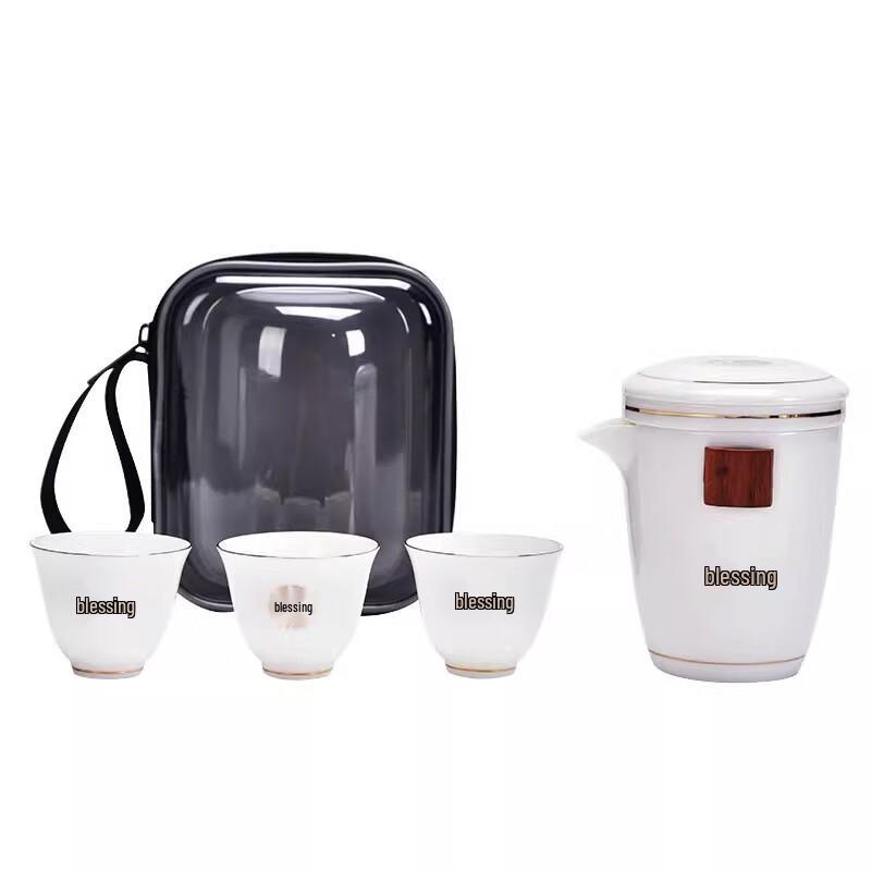Portable Ceramic Travel Tea Set