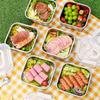 Stainless Steel Food Preservation Box Leakproof Lunch Box Food Storage Box  Camping Picnic