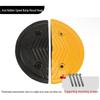 High-Quality Thickened Rubber Speed Bump for Road Safety