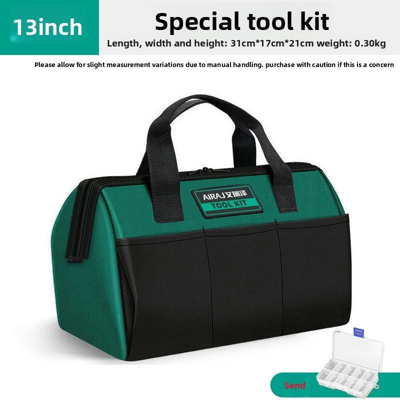 Electrician Tool Bag With Thick Canvas Oxford Fabric For Home And Outdoor Use
