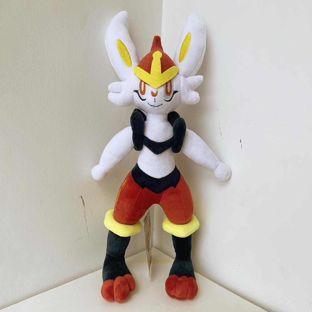 Scorbunny Sobble Grookey Plush Dynamax Eevee Rillaboom Cinderace Sword&Shield Stuffed Doll Kawaii Anime Toys Kid Gifts