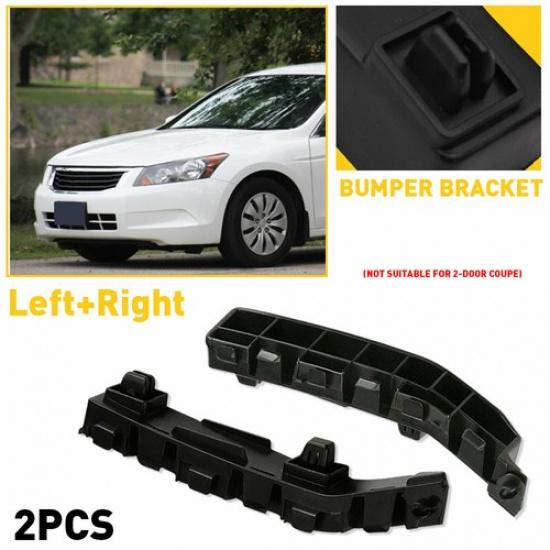 Front Bumper Support Bracket Retainer Set L & R For 2008-2012 Honda Sedan ACCORD
