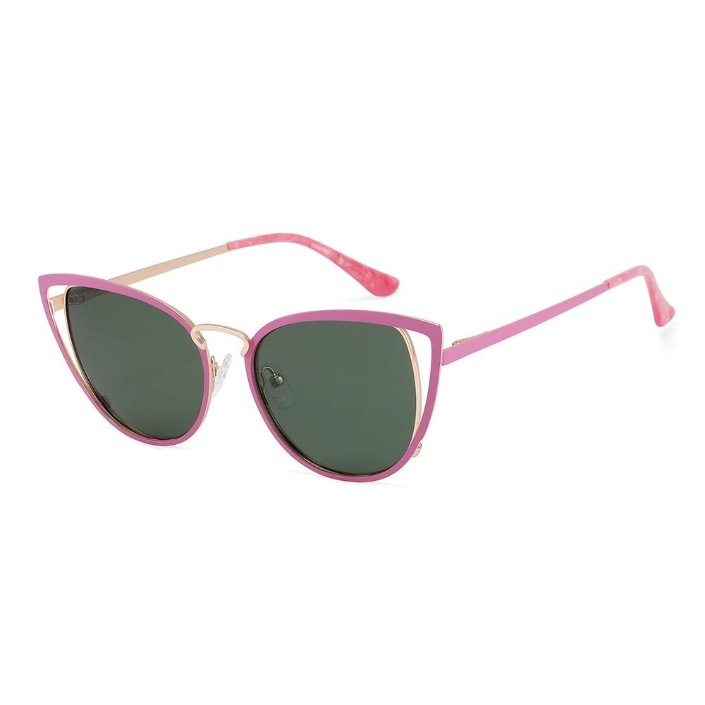 

2025 New Cat-eye Polarized Wonmen Sunglasses UV400 Protection Outdoor Sports Sun Fashion Street Photography Alloy Men Sunglasses as picture
