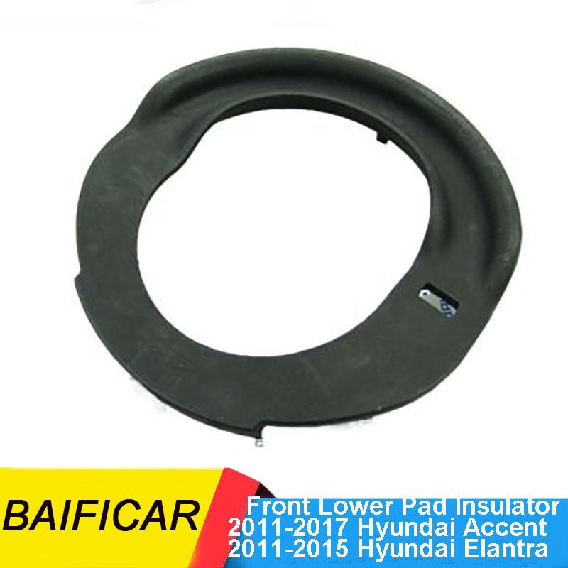 Front Spring Lower Pad ulator 54633-3X000 546333X000 For 2011-2017 Hyundai Accent 2011-2015 Hyundai Elantra 1 Piece