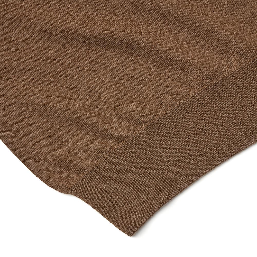 VERNO Cashtouch Crew-Neck Knit Brown_Regular-Fit