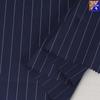 Elastic Twill Yarn-Dyed Stripe Polyester Fabric for Autumn/Winter Suits