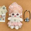 20cm Cotton Girl Doll Dress - Cute Chubby Body Outfit In Stock