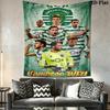 Sporting CP Wall Hanging Printed Fabric Blanket Decorative Tapestries for Bedroom Living Room Home Decor