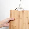 Fuji Boeki Cutting Board Width 35 Depth 24 Height 1.2 cm Natural Bamboo Antibacterial Quick-Drying 40114
