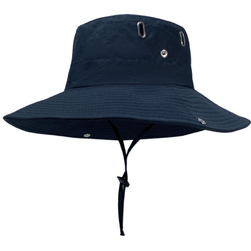 Breathable Sun Hat Wide Brimmed Lightweight Foldable For Outdoor Hiking Fishing Beach Activity