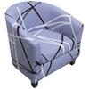 Stretch Club Chair Covers Printed Armchair Cover for Bar Counter All-inclusive Slipcover Washable Tub Couch Cover Home Decor