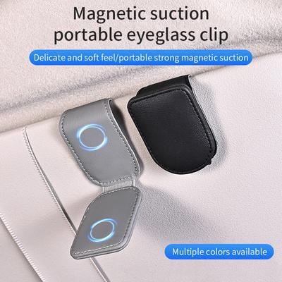 Universal Car Auto Sunglasses Clip Sun Visor Glasses Box Card Ticket Holder Stand Fastener Pen Case Eyeglasses Car Accessories