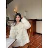Autumn and Winter New Lamb Plush White Plush Coat Women's Top Imitation Fur Light