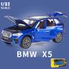 1:32 BMW X5 SUV Legierung Off Road Diecast Modell Simulation Sound Licht Spielzeug Trendiges Dekorationsobjekt Geburtstagsgeschenk Für Freunde