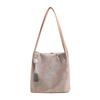 Premium texture handbag women's 2025 new fashion versatile Chinese wind bucket bag shoulder messenger bag