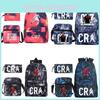 Cr7 Stylish And Functional Waterproof Backpack Set For Elementary School Students