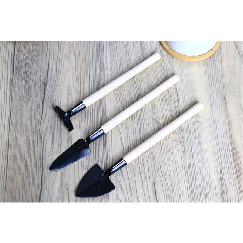 3 Pcs Gardening Tool Set, Mini Shovel Rake Spade, Household Flower Planting Soil Loosening Tools