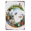 Japanese Anime Heroes Vintage Metal Tin Sign Home Decor 20x30cm