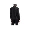 Emporio Armani FW24 Solid Color Letter Logo Embroidered Loose Fit Crew Neck Long Sleeve Sweatshirt Men Sweatshirt Black 6D1MC1-1JRRZ-0999