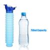 Portable Standing Pee Bottle 750ML Shrinkable Adult Urinal Car Travel Outdoor Camping Women Kid Pee Bottle Auto Accessories