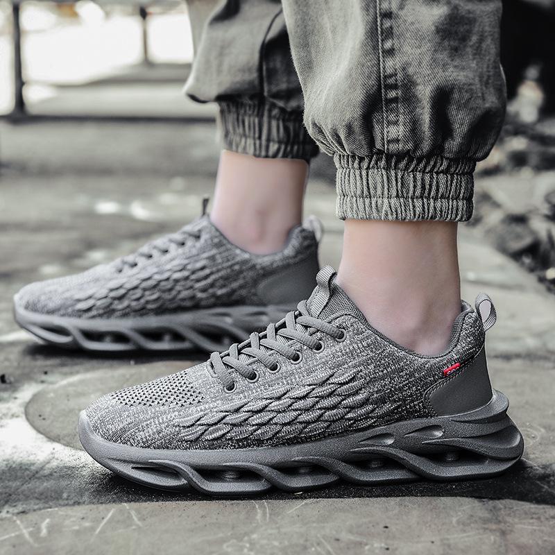 2025 New Men's Trendy Breathable Mesh Running Shoes - Casual Summer Athletic Sneakers