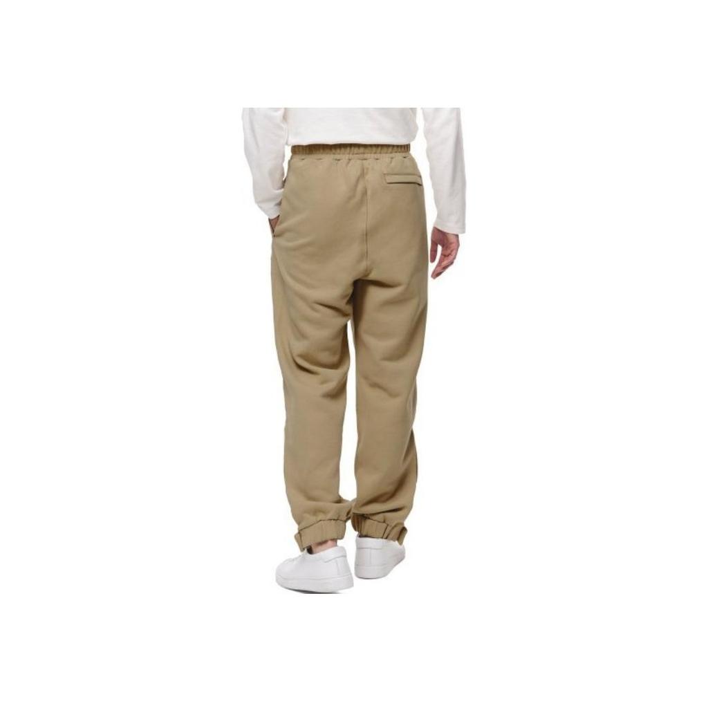 Puma X Maison Kitsune Embroidered Solid Knit Joggers Men Bottoms Light-Khaki 532326-96