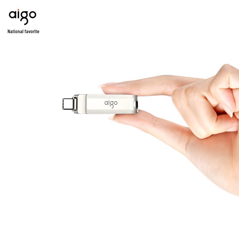 Aigo U351 USB 3.2 Typ-C Dual-Drive U-Festplatte