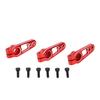 3pcsCelsiusset 25T Steering Servo Arms for 1Celsius10 Remote Control Car Aluminum Alloy Servo Arm