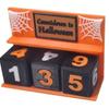 12cm Halloween Countdown Block Realistic Halloween Advent Calendar Ornaments For Dining Table Bedside Cabinet Window Sill