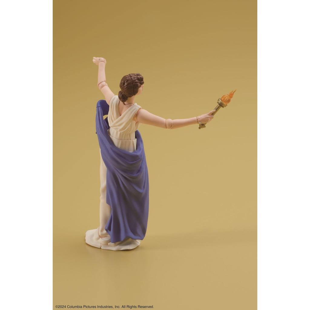 DIGACTION TORCH LADY OF COLUMBIA Approximately 80mm PVC Action Figure - Tall, Non-scale Pre-painted