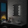 LED Wall Mirror for Bathroom 60x80 Cm