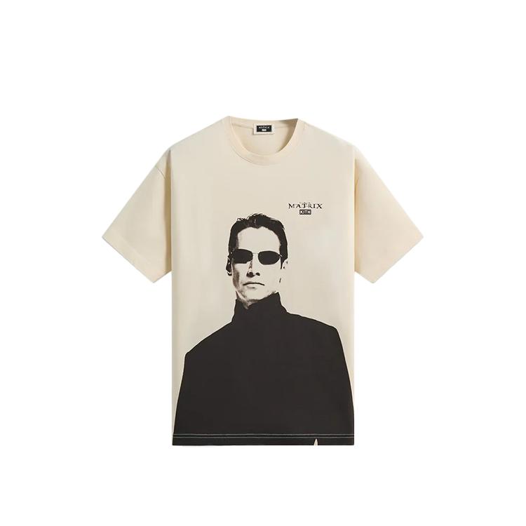

Kith For The Matrix Neo Tee Sandrift Men Tops Cream KHM030099-104 L