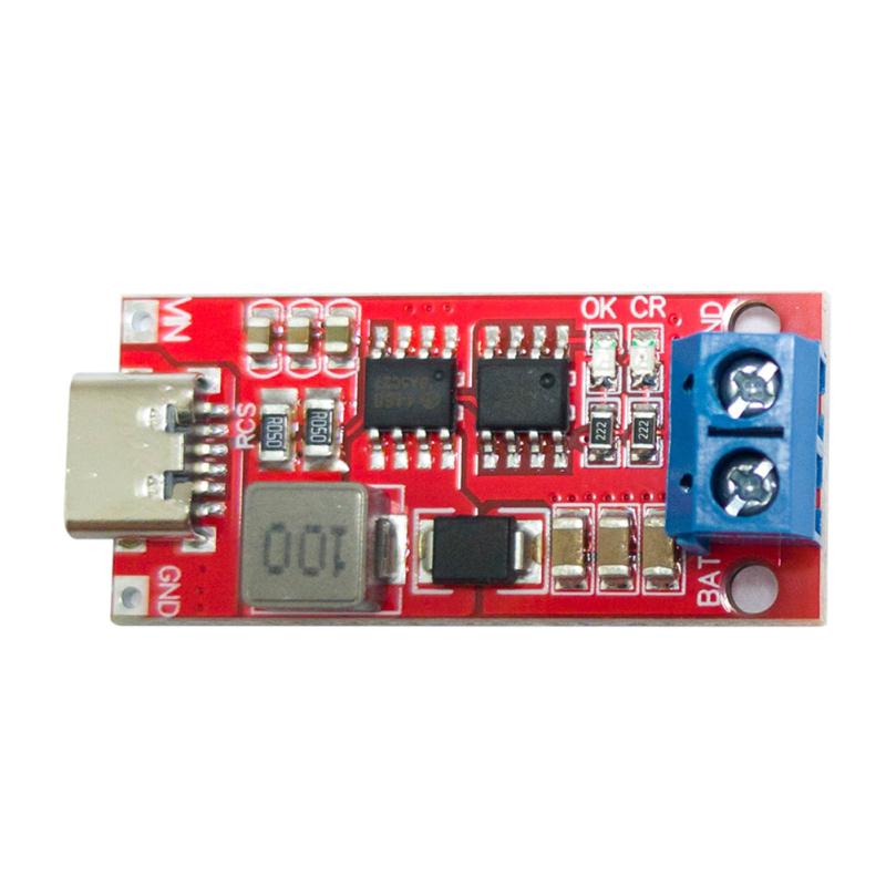 Multi-cell 2s 3s 4s Type-c Step-up Boost Lithium Battery Module Charger Dc 3-6v To 8.4v 12.6v 16.8v