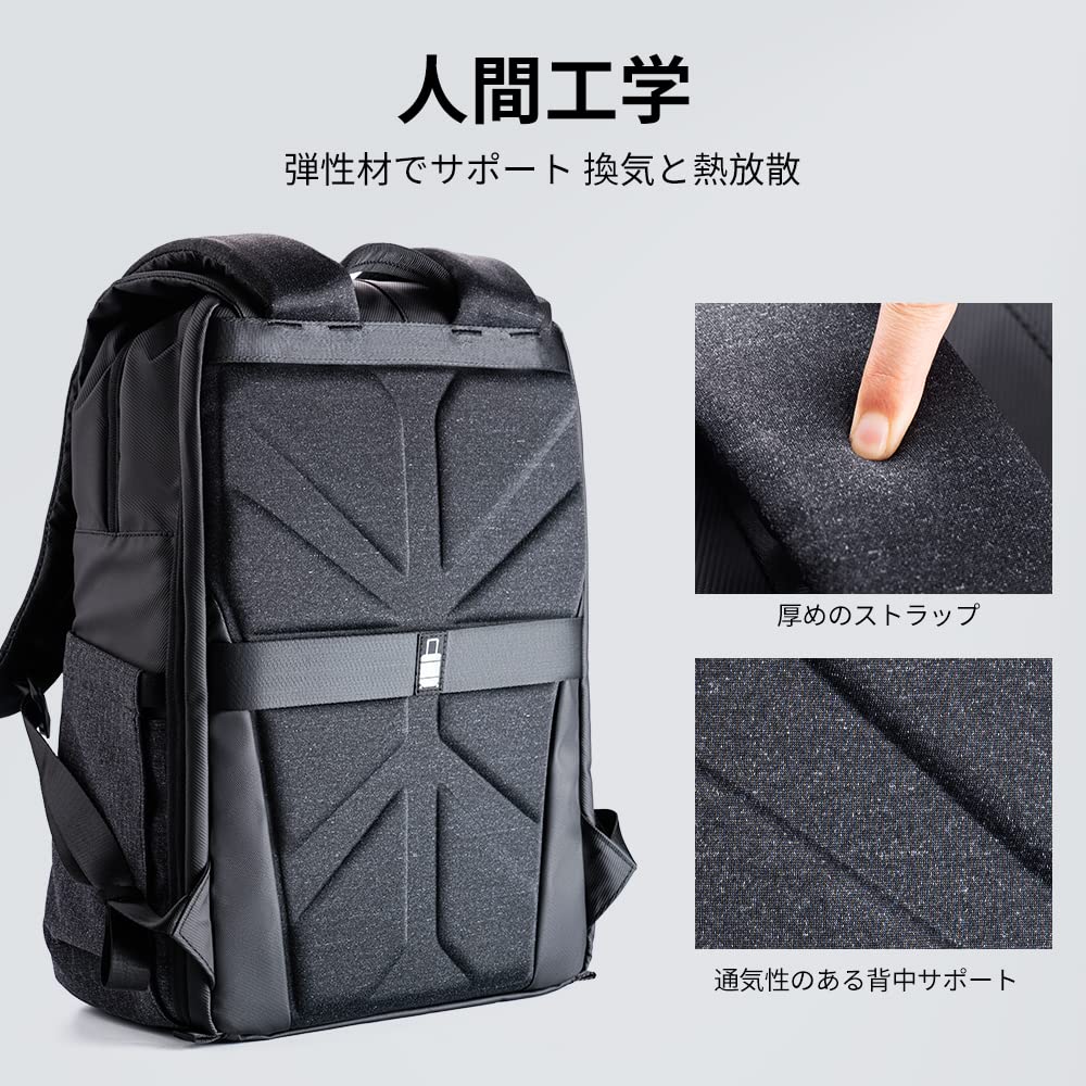 Koncept Stilfull Kameraryggsäck med 20L Inkluderar Regnvattentät Fotografering Passar och Perfekt för Affärer och Fotografering K&F Kapacitet,