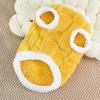 Comfortable Winter Dogs Clothes Velvet Dog Warm Sweater Fashion Pet Thick Plush Jacket  Walking