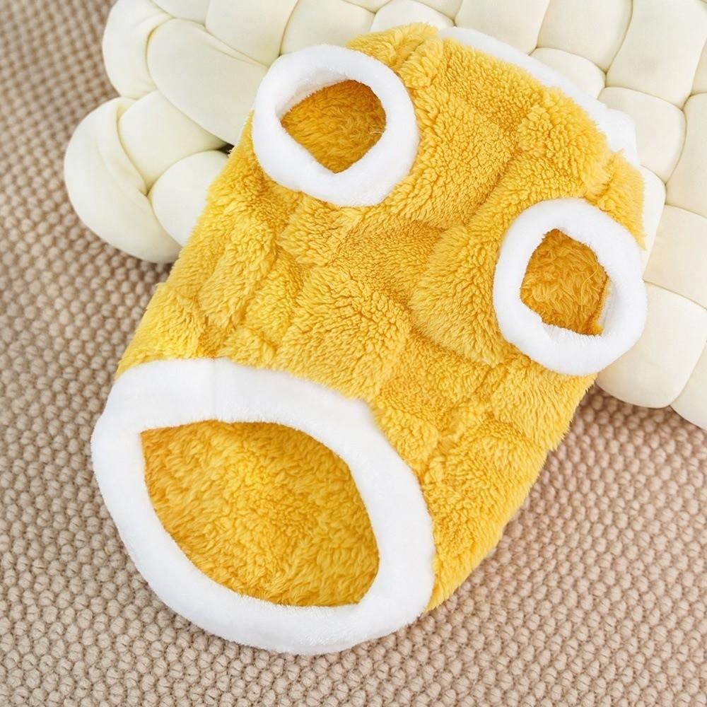 Comfortable Winter Dogs Clothes Velvet Dog Warm Sweater Fashion Pet Thick Plush Jacket Walking