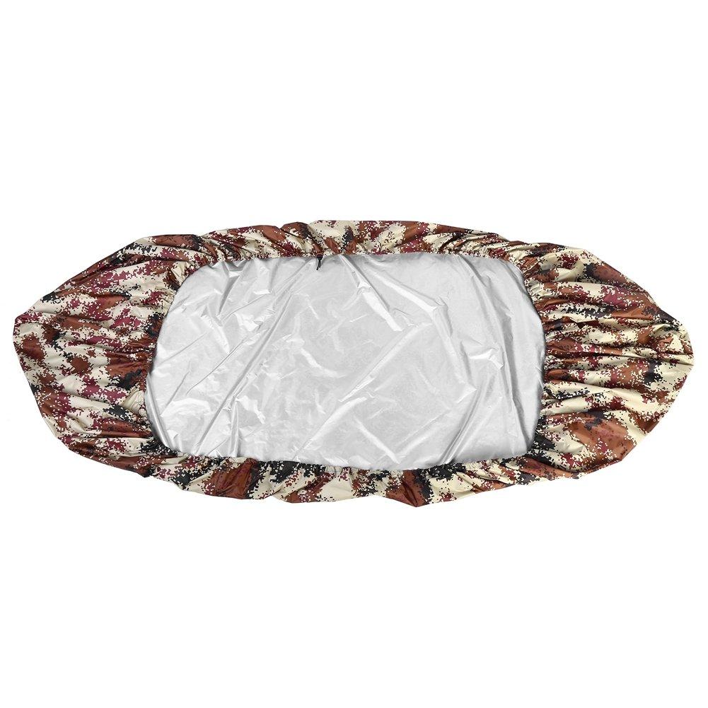 

ANKROYU 4.5M Kayak Cover, Polyester Kayak Storage Dust Cover, Waterproof Kayak Storage Cover, Abrasion