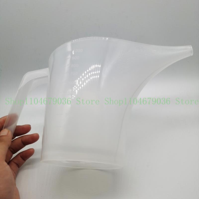 Plastic Measuring Cup, Transparent Plastic Measuring Jug, Kitchen Measure Cup with Scale Baking Tool, Tip Mouth 1 Liter