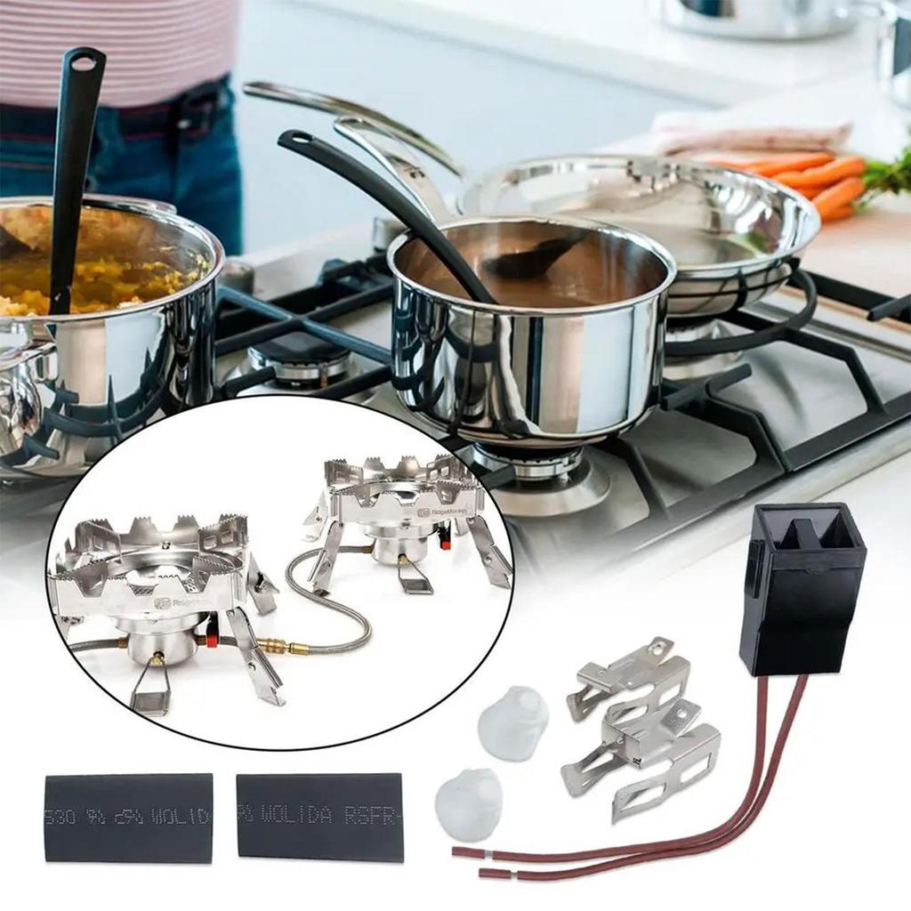 Durable Metal Stove Connector Stove Element Set Range Socket Metal Stove Plug Suitable for Home and Commercial Kitchens