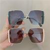 Fashion Lady Oversize Square Sunglasses Women Glasses Luxurious Sun Glasses Female UV400