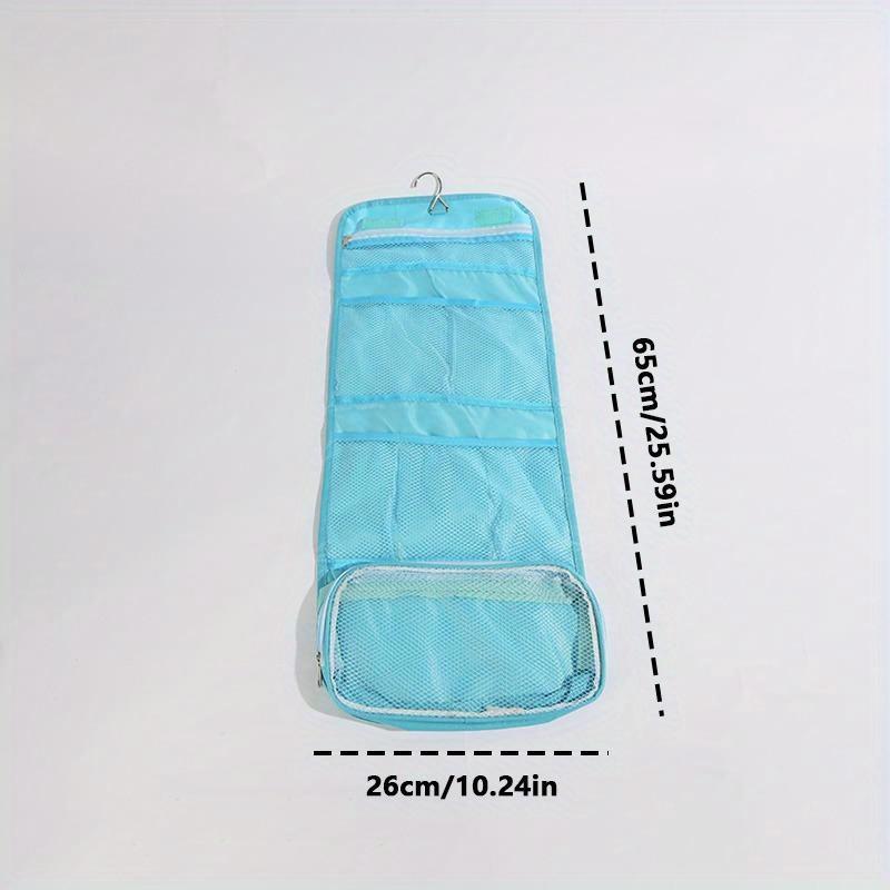 1PC Foldable Hanging Organizer Waterproof Wash Bag Large Capacity Travel Bag Cosmetic Bag Outdoor Travel Bag