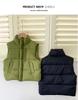 kids Winter Autumn Down Vest Coat Boys Girls  Warm Waistcoat Outerwear Clothing Infant Jacket Children White Duck Down Clothes