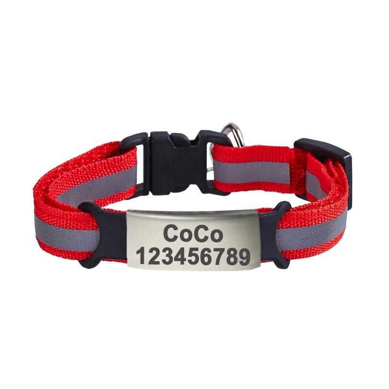 Engraved Pet ID Tag - Dog & Cat Collar Accessories