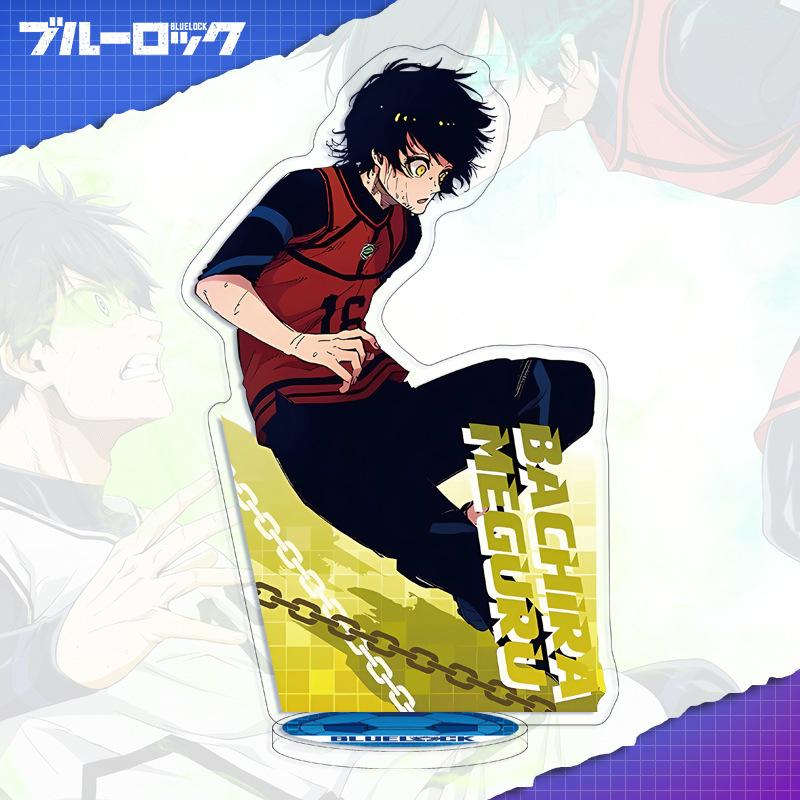 Standee Prigione Blu 16cm Fronte-Retro HD Anime Segno Acrilico Standing Standee