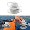 Thermoplastic Polyurethane Air Valuing 2 Pack for Inflatable Equipment with Inflation-Deflation Function, Hand-Turned Screw Connection, and Retained