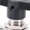 Durability High Temperatures Resistant Stainless Steel Three Way Valves Compacts Design Easy Assembly