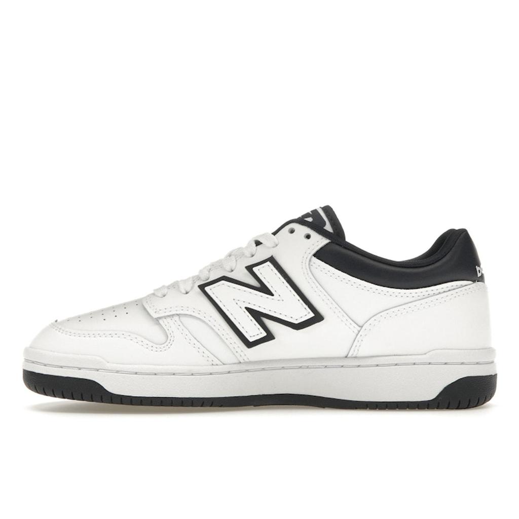 New Balance 480 White Navy Unisex Sneakers BB480LWN